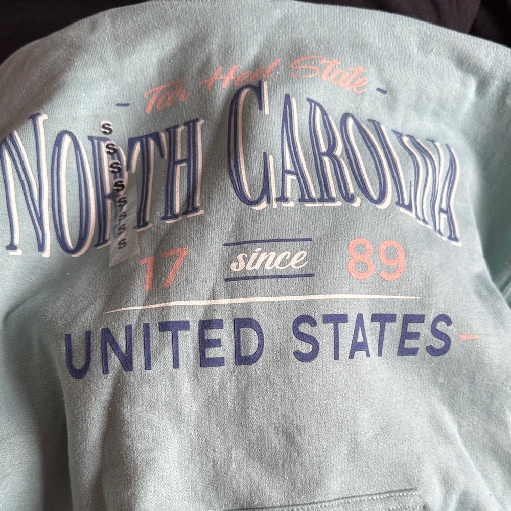 Gildan Mint Green North Carolina Hoodie